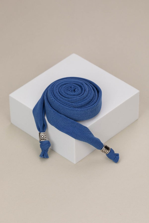 Electric Blue Short Laces