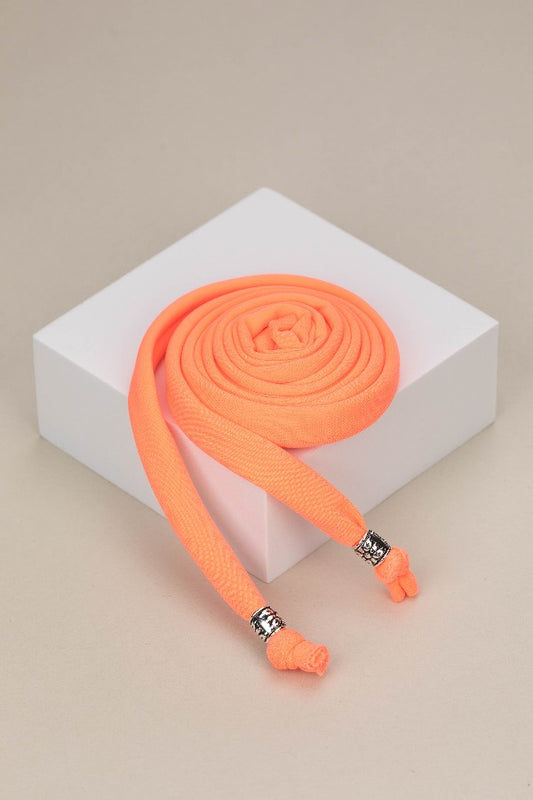 Neon Coral Long Laces