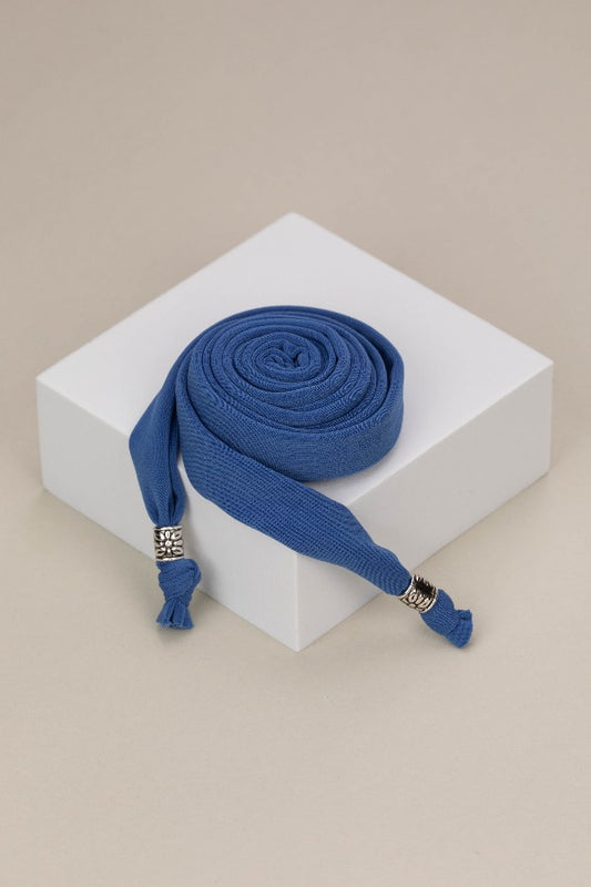 Electric Blue Short Laces